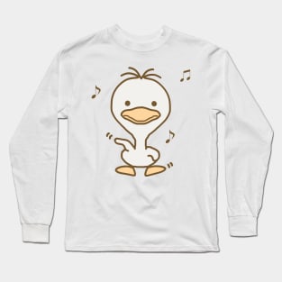 Quack Quack Quack - White Long Sleeve T-Shirt